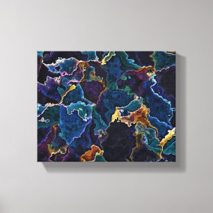 Oil Slick  Canvas Print
