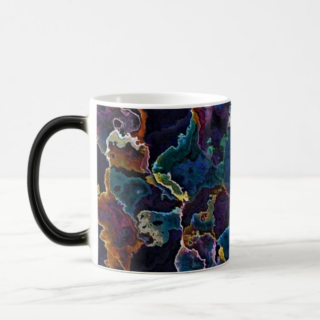 Oil Slick  Coffee Mug (Left)
