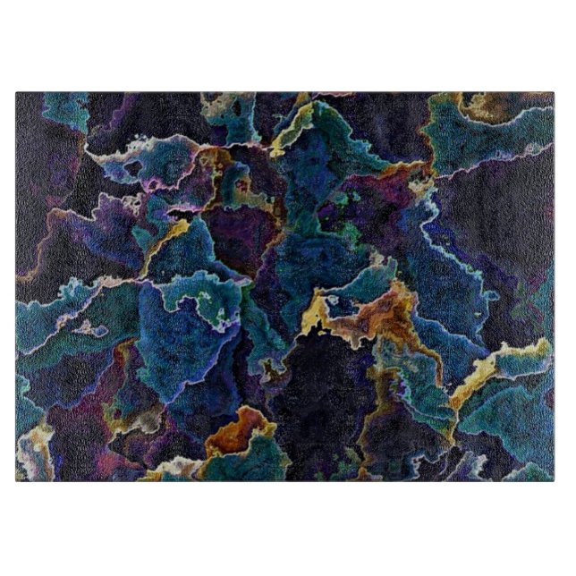 Oil Slick  Cutting Board (Front)