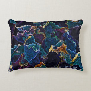 Oil Slick  Decorative Cushion