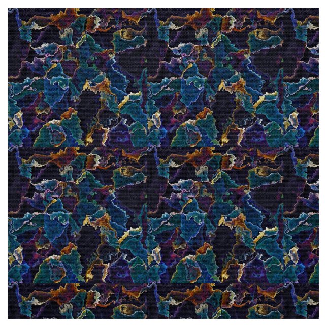 Oil Slick  Fabric (Swatch)