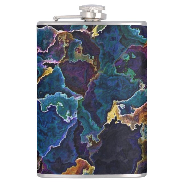 Oil Slick  Flask (Front)