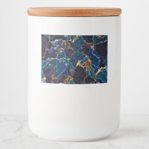 Oil Slick Food Label
