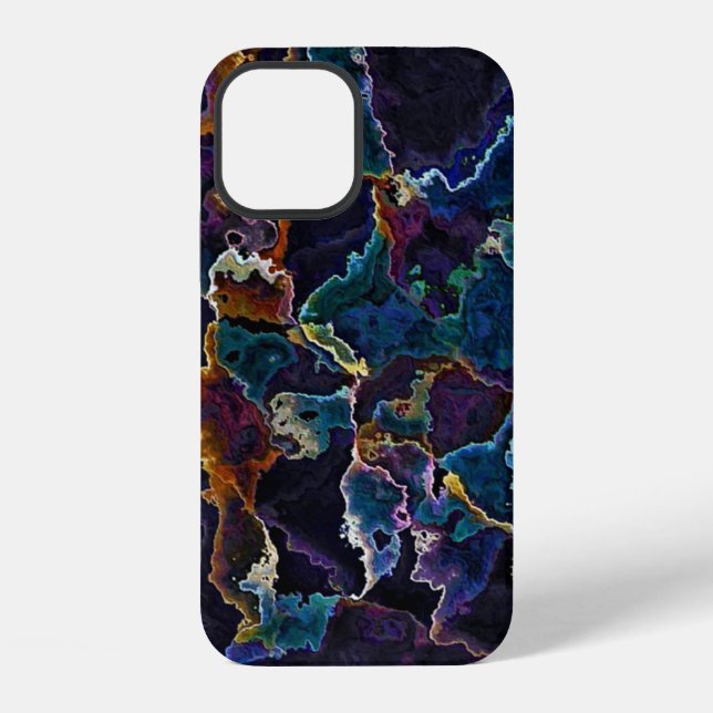 Oil Slick  iPhone Case (Back)