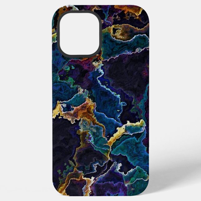 Oil Slick  iPhone Case (Back)