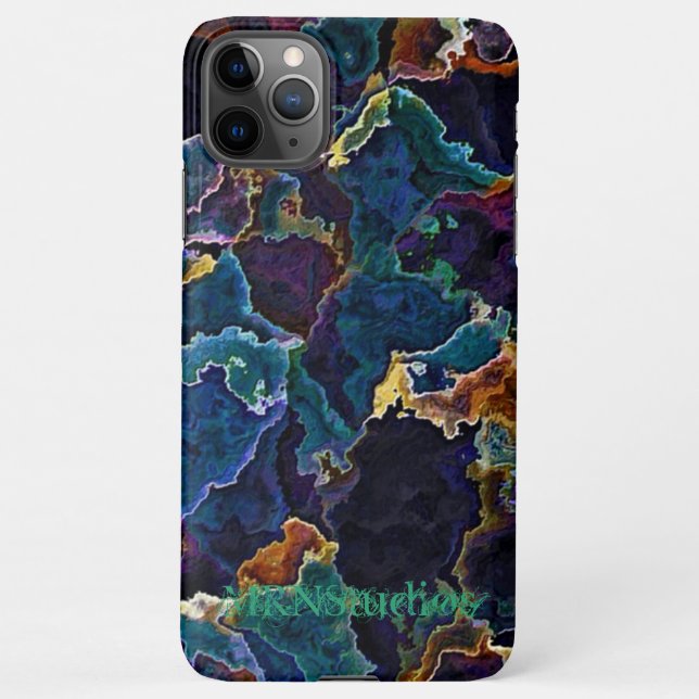 Oil Slick  iPhone Case (Back)