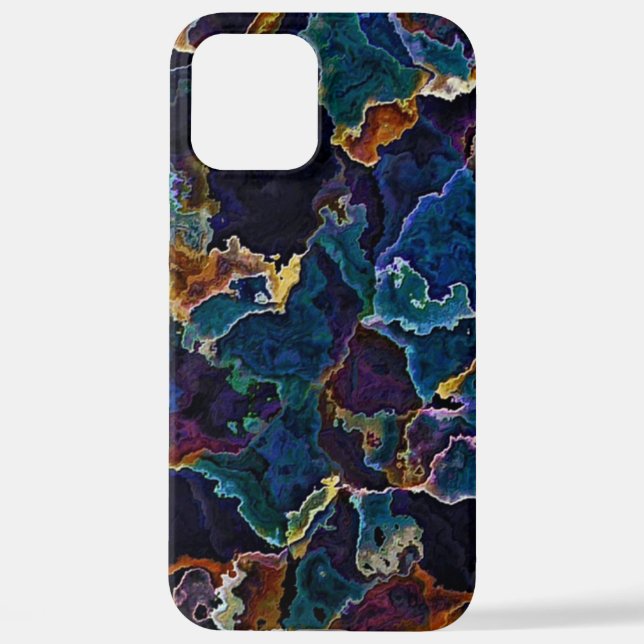 Oil Slick  iPhone Case (Back)