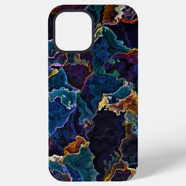 Oil Slick  iPhone Case (Back)