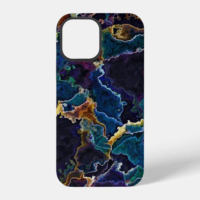 Oil Slick  iPhone Case (Back)