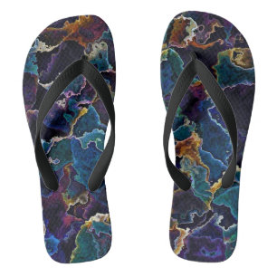 Oil Slick  Jandals