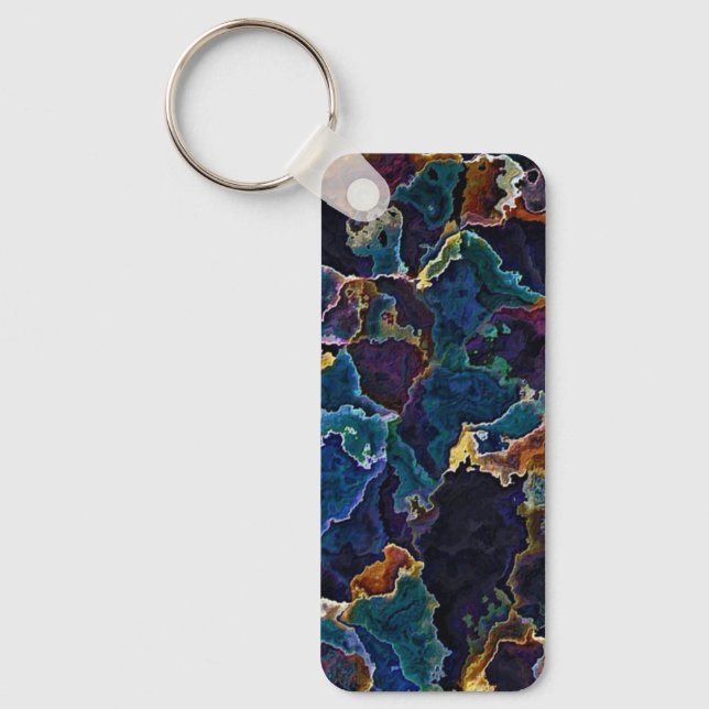 Oil Slick  Keychain (Front)