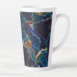 Oil Slick  Latte Mug