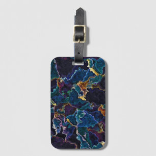 Oil Slick Luggage Tag