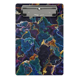 Oil Slick Mini Clipboard