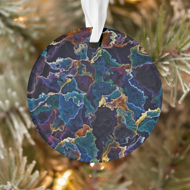 Oil Slick  Ornament (Tree)