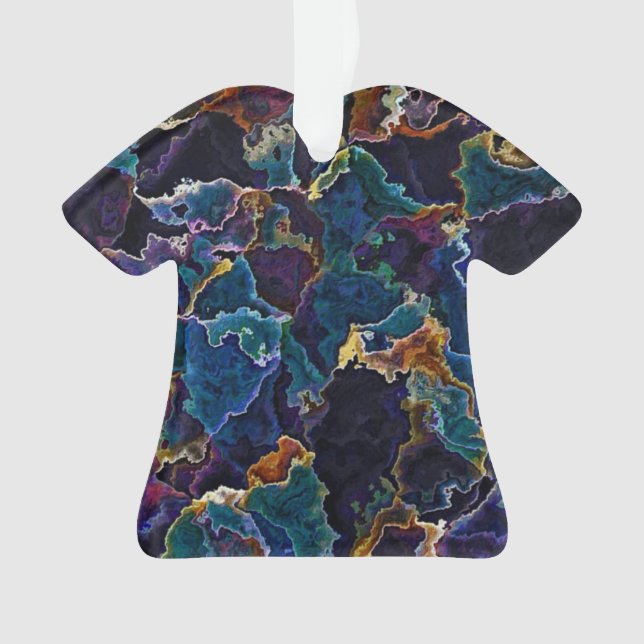 Oil Slick  Ornament (Front)