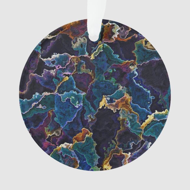 Oil Slick  Ornament (Front)