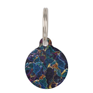 Oil Slick  Pet Tag