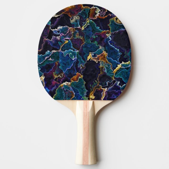 Oil Slick  Ping Pong Paddle (Front)