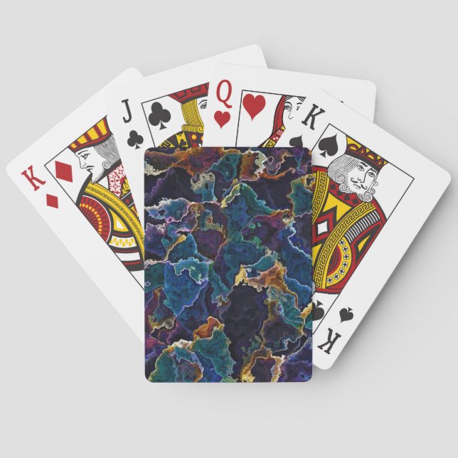 Oil Slick  Playing Cards (Back)