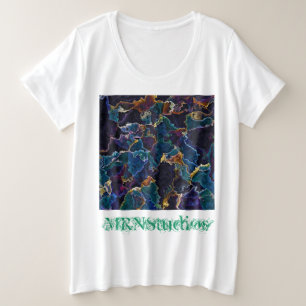 Oil Slick Plus Size T-Shirt