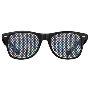 Oil Slick Retro Sunglasses