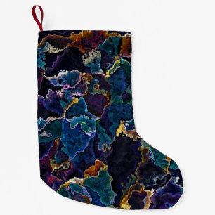 Oil Slick Small Christmas Stocking