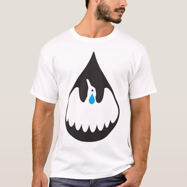 Oil Spill Bird T-Shirt (Front)