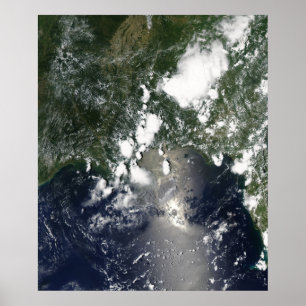 Oil spreads northeast poster