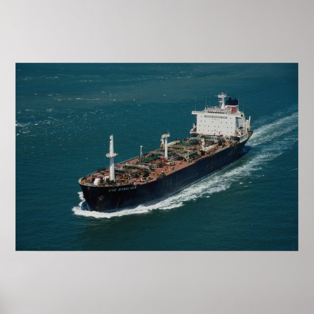 Oil tanker poster (Front)