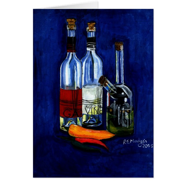 Oil, Vinegar, and Chillies (Front)