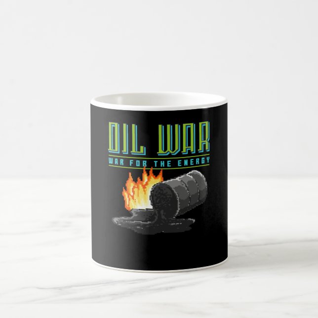 Oil War Coffee Mug (Center)