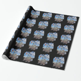 Oil Well Wrapping Paper