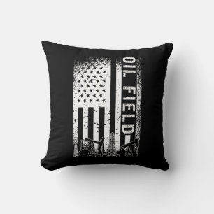 Oilfield Worker Oil Field Oil Rig Roughneck Gas Cushion