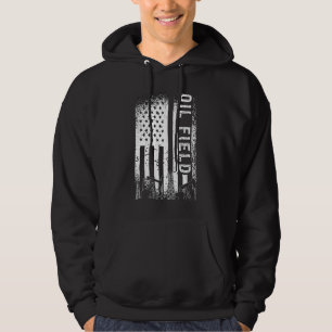 Oilfield Worker Oil Field Oil Rig Roughneck Gas Hoodie