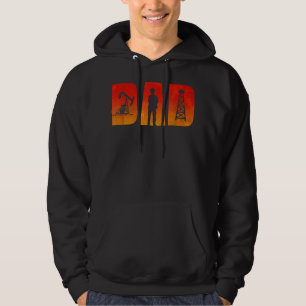 Oilfield Workers Gifts Oil Rig Roughneck Oilfield  Hoodie
