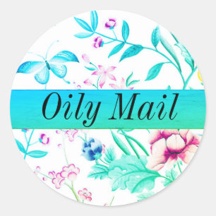 Oily Mail essential oils envelope seal matte