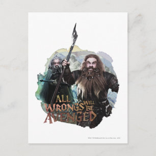 Oin and Gloin Postcard