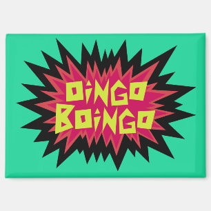 Oingo Boingo spiky magnet