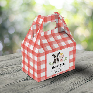 Oink Cluck Moo Cute Farm Animals  Favour Box