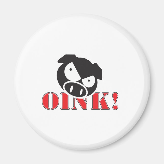 OINK_GraphicReversed Magnet (Front)