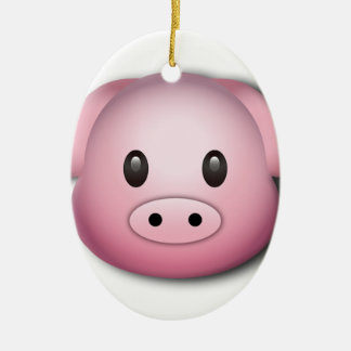 Oink Oink Cute Pig Ceramic Tree Decoration