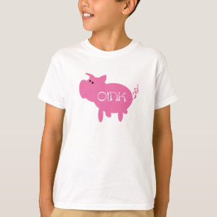 Oink Pink Pig Tshirts and Gifts
