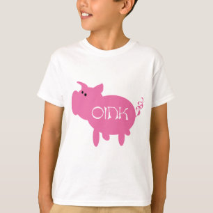 Oink Pink Pig Tshirts and Gifts