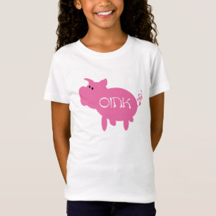 Oink Pink Pig Tshirts and Gifts