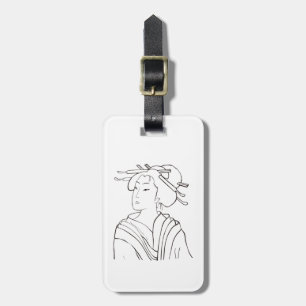 Oiran Luggage Tag