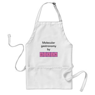 Oisin periodic table name apron