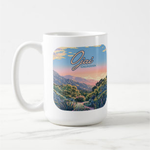 Ojai California Topa Topa Mountains Landscape Coffee Mug