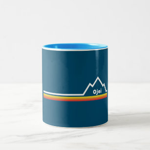 Ojai California Two-Tone Coffee Mug