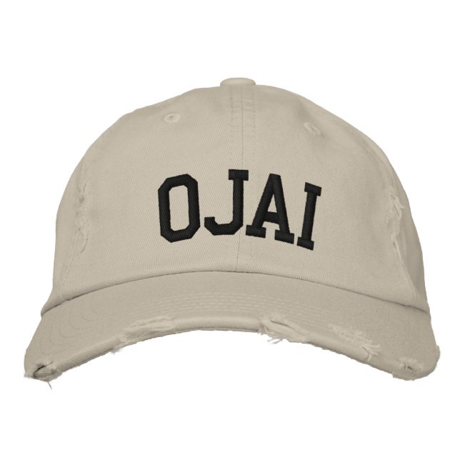 Ojai Embroidered Hat (Front)